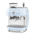 macchina_caffè_espresso_macinacaffè_azzurro_lucido_smeg
