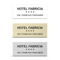 targa personalizzata nome hotel e b&b con CIN