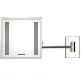 SPECCHIO INGRANDITORE   quadrato con luce