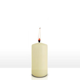 CANDELA D'ATMOSFERA   Ø 5 x H 10 cm