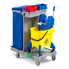 carrello-pulizie-pavimenti-secchio-strizzatore