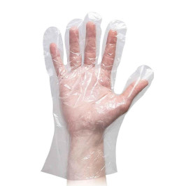 guanti hdpe trasparenti tipo supermercato frutta