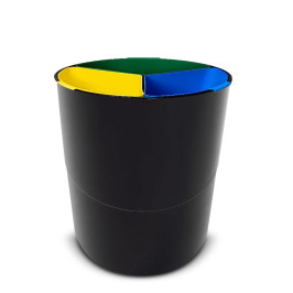 cestino hotel differenziata camera tre scomparti