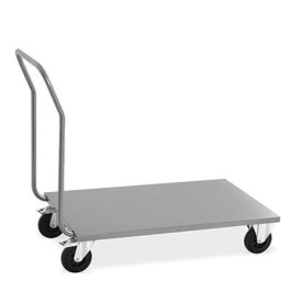 CARRELLO PORTACASSE   acciaio inox