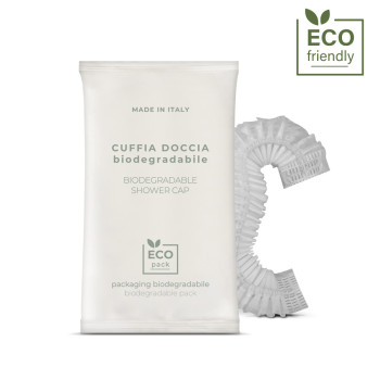 cuffia doccia biodegradabile ecologica hotel