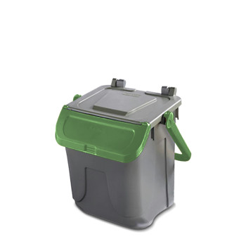 pattumiera impilabile 25 lt verde