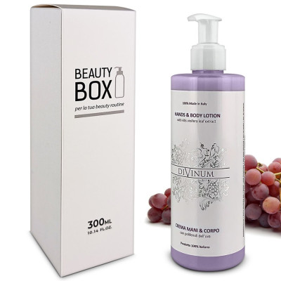 beauty box dispenser crema corpo uva wine hotel 