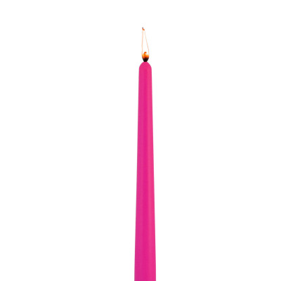 CANDELA CLASSICA   vari colori Ø 2,3 x H 25 cm