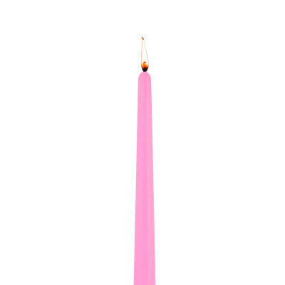 CANDELA CLASSICA   vari colori Ø 2,3 x H 25 cm