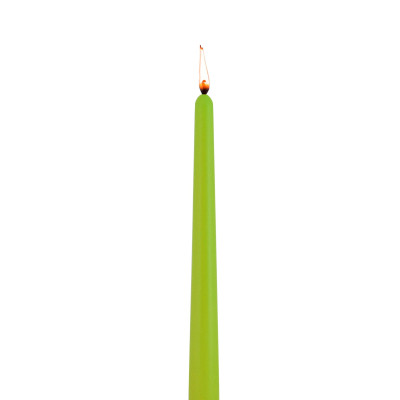 CANDELA CLASSICA   vari colori Ø 2,3 x H 25 cm