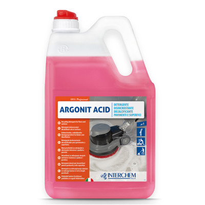 Detergente disincrostante acido specifico per la completa eliminazione delle incrostazioni