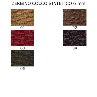 ZERBINO COCCO SINTETICO   personalizzabile con tarsia