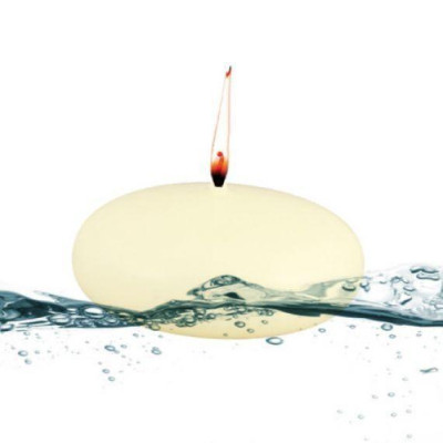 CANDELA GALLEGGIANTE diametro 6 cm