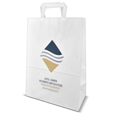 SHOPPER CARTA BIANCA   26x13x33 cm personalizzabile