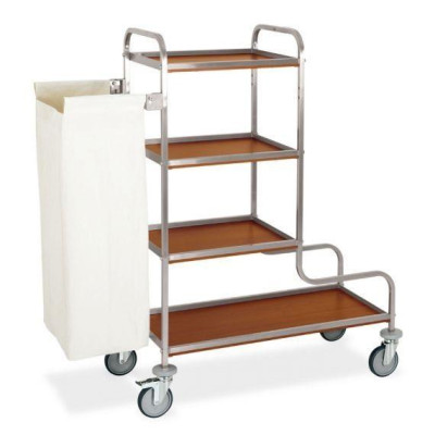 CARRELLO PORTABIANCHERIA   piccolo 4 piani