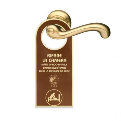 CARTELLINO MANIGLIA   personalizzabile 