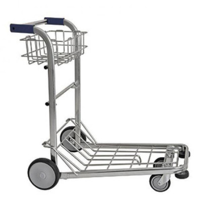 CARRELLO PORTABAGAGLI   con cestino