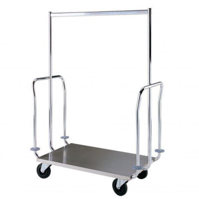 CARRELLO PORTABAGAGLI   acciaio inox
