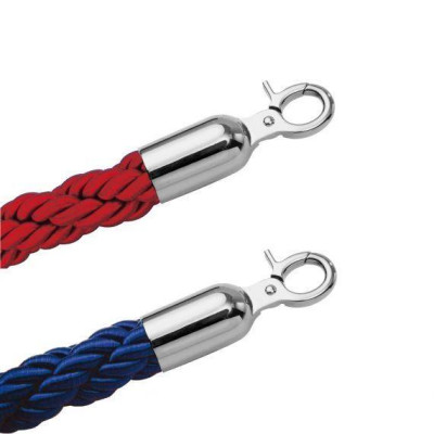 CORDONE BORDEAUX   con ganci cromati