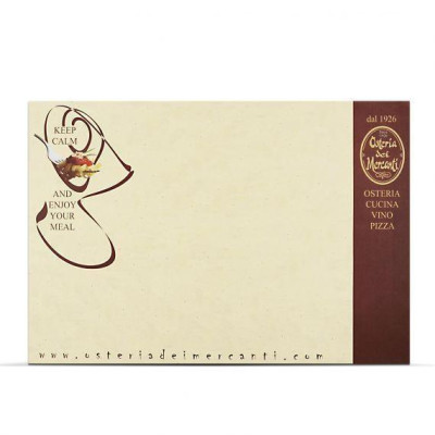 TOVAGLIETTA   carta pesante personalizzabile