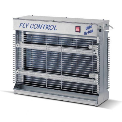 TRAPPOLA INSETTI 400 mq   luminosa con piastra collante