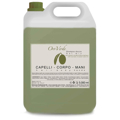 SHAMPOO DOCCIA OROVERDE tanica 5 lt