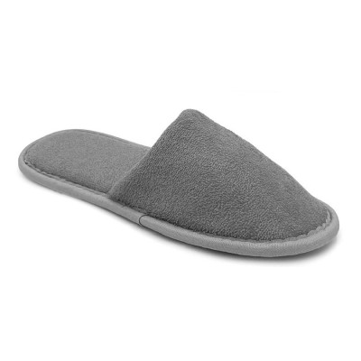 ciabatta per hotel in spugna grigia