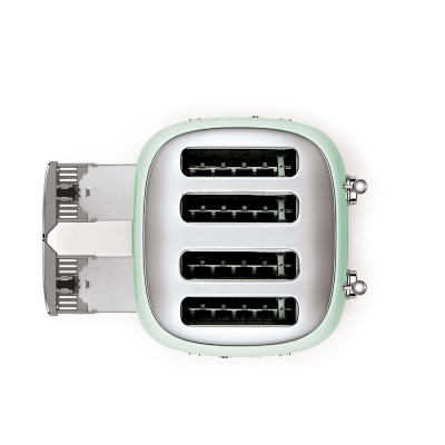 tostapane 4x4 verde lucido alto sportellino