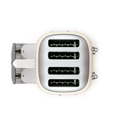 tostapane 4x4 panna lucido alto sportellino