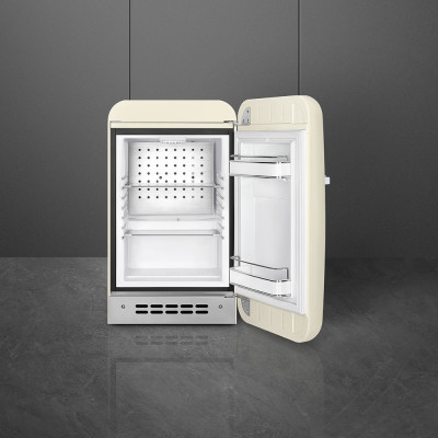 mini frigo panna lucido aperto