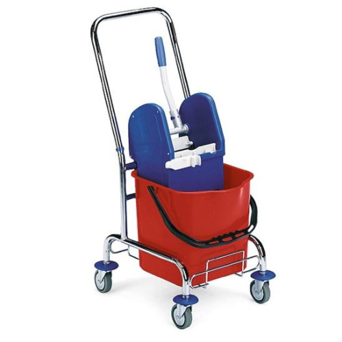 carrello-pulizie-pavimenti-secchio-strizzatore