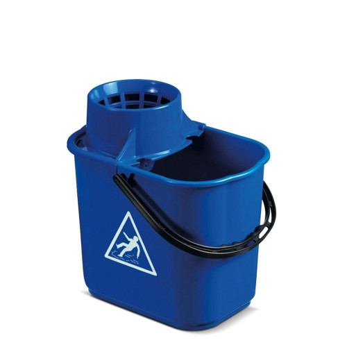 secchio e strizzatore mop a frange