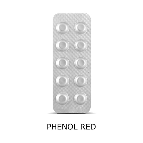 ricambio test piscina   pastiglie phenol red