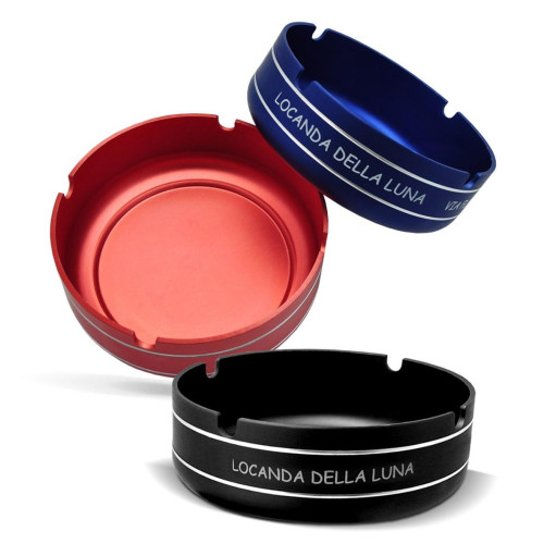 posacenere alluminio   personalizzabile