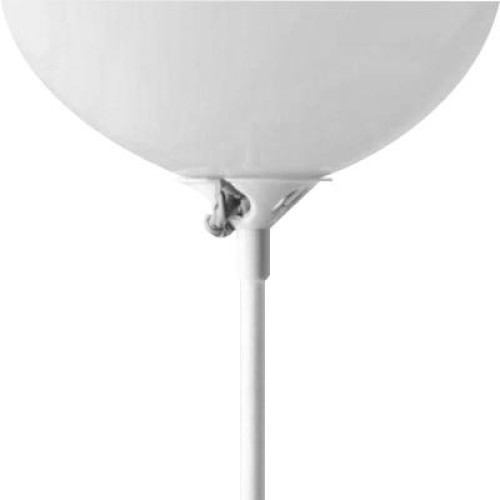 asta palloncini   plastica bianca