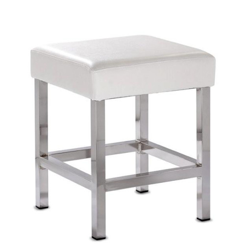 sgabello 4 piedi   ecopelle quadra
