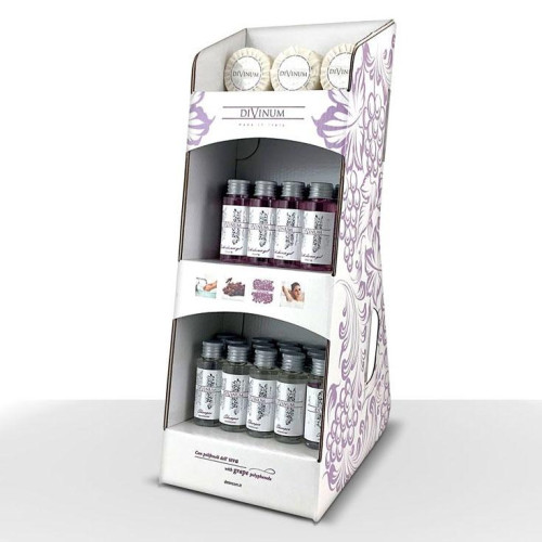 espositore cosmetici uva  linea cortesia