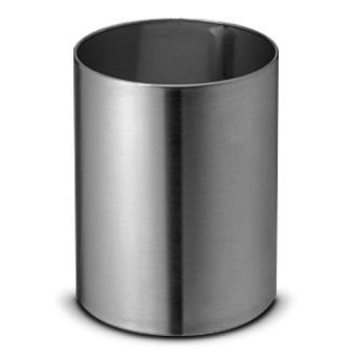 gettacarte cilindrico   inox satinato