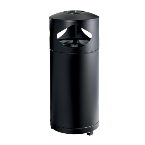 gettacarte differenziata con posacenere da esterno