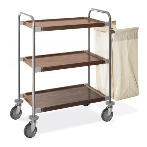 carrello portabiancheria   grande 3 piani
