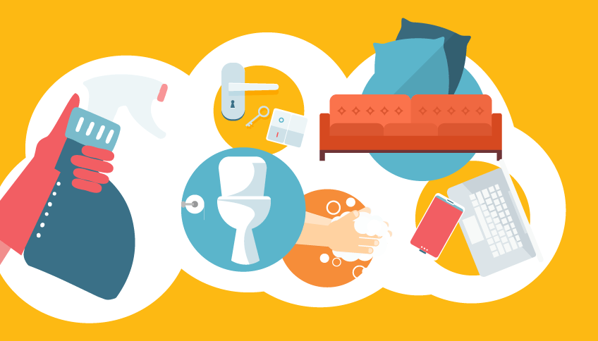 GUIDA PER IGIENIZZARE AL MEGLIO OGNI AMBIENTE