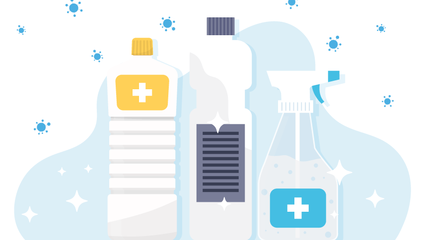 CANDEGGINA, AMMONIACA E ALCOL ETILICO: PRODOTTI BASE PER LA PULIZIA E L’IGIENE