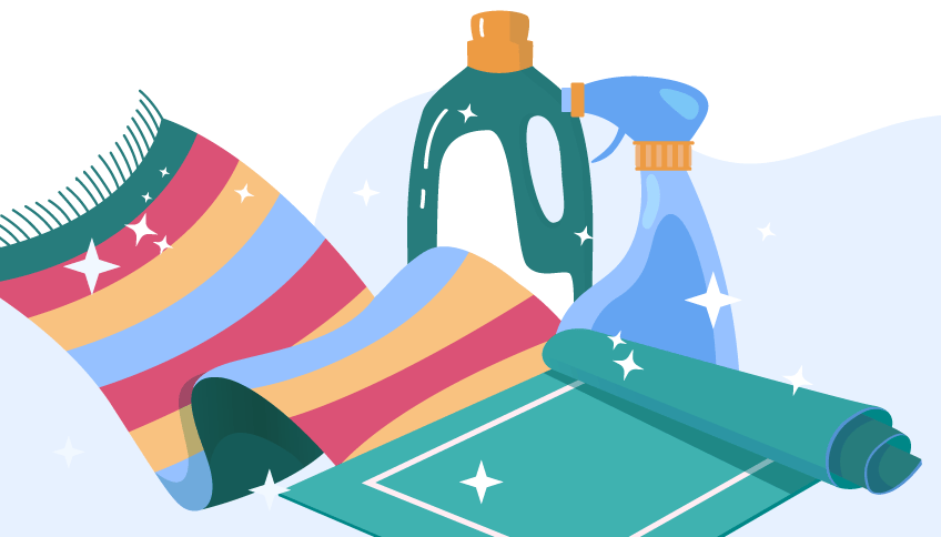 COME PULIRE TAPPETI E MOQUETTE CON I DETERGENTI GIUSTI
