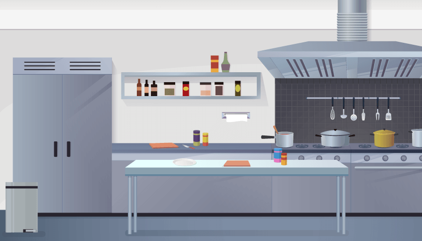 Come organizzare una cucina professionale