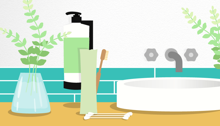 Gli accessori per una sala da bagno sostenibile