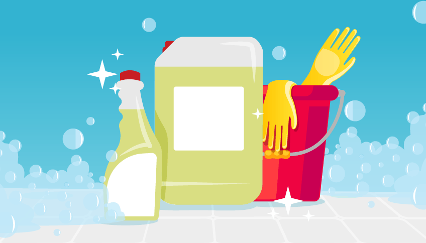 Pulire in modo professionale con l’aceto