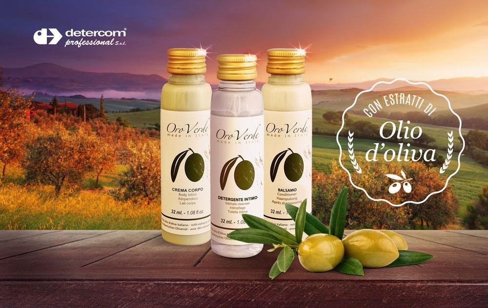 BALSAMO, DETERGENTE INTIMO E CREMA CORPO ALL'OLIO OLIVA