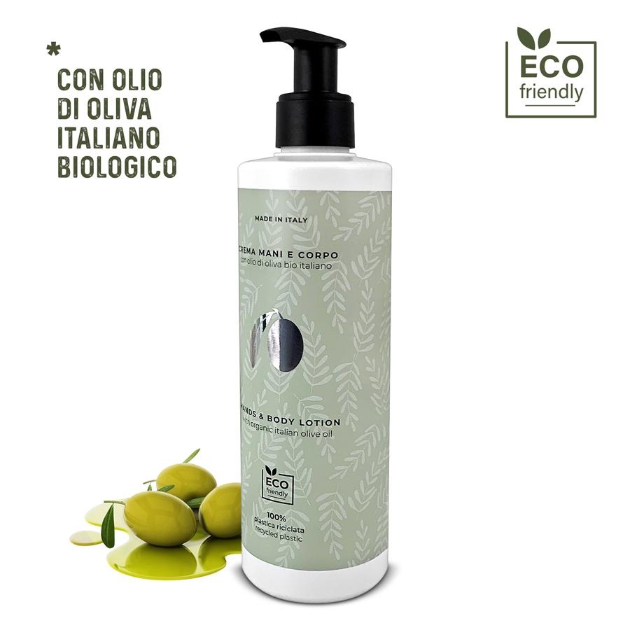 crema corpo dispenser ecologico hotel