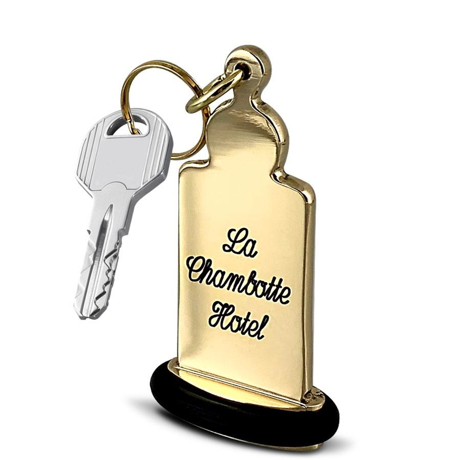 portachiavi ottone lusso personalizzato